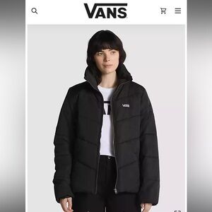 Vans Black Puffer Jacket